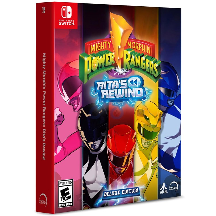 mighty morphin power rangers ritas rewind deluxe edition nintendo switch
