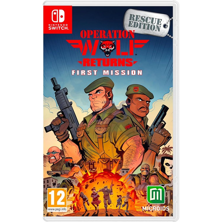 opertaion wolf returns first mission rescue edition nintendo switch