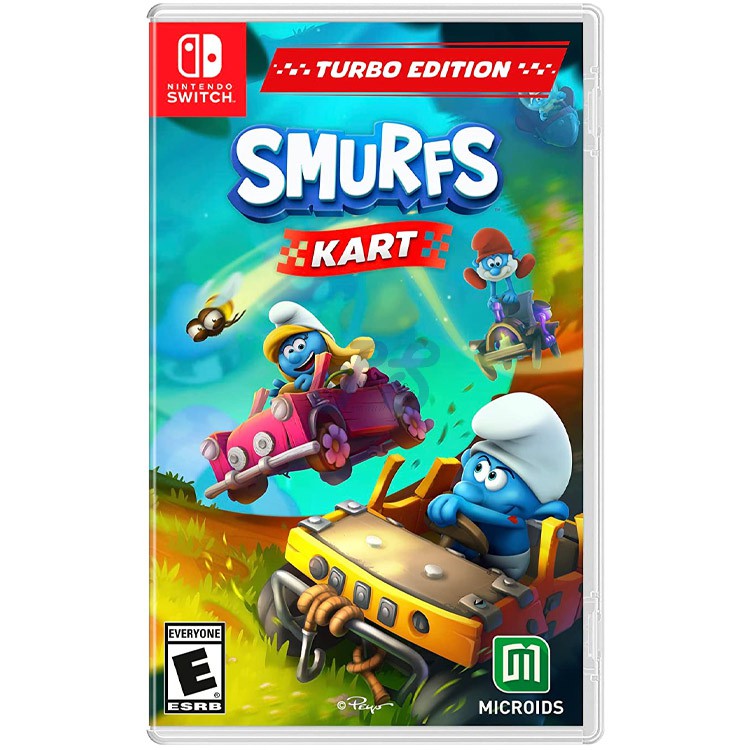 smurfs kart turbo edition nintendo switch