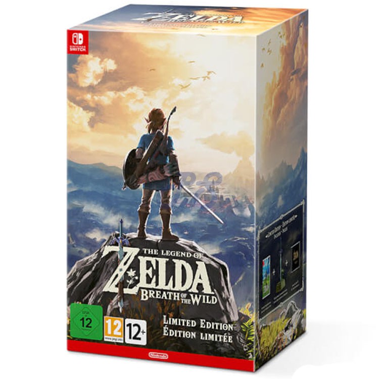 the legend of zelda breath of the wild limited edition nintendo switch