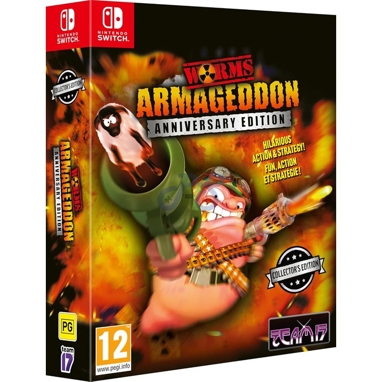 worms armageddon anniversary edition collectors edition nintendo switch