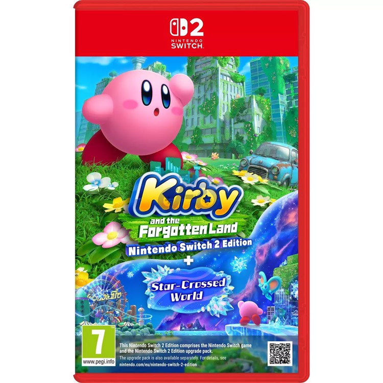 kriby and the forgotten land nintendo switch 2 edition starcrossed world