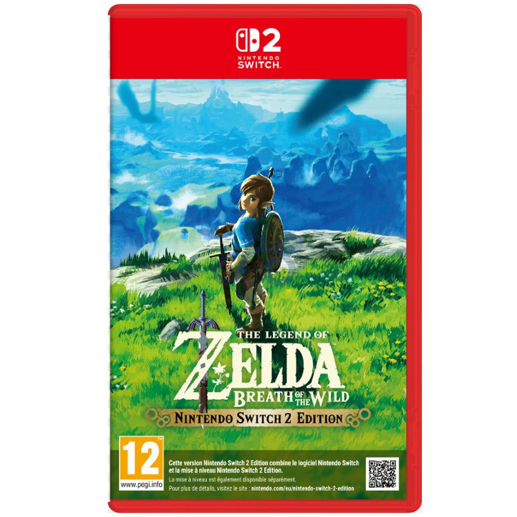 the legend of zelda breath of the wild nintendo switch 2 edition