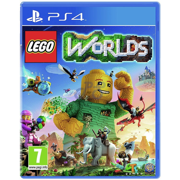 lego worlds ps4 کارکرده