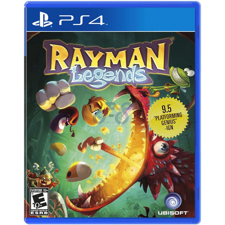 rayman legends with ircg green licence ps4