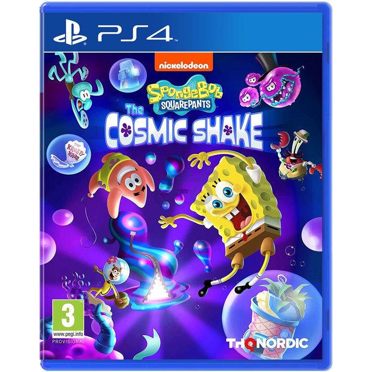 spongebob squarepants the cosmic shake ps4 کارکرده