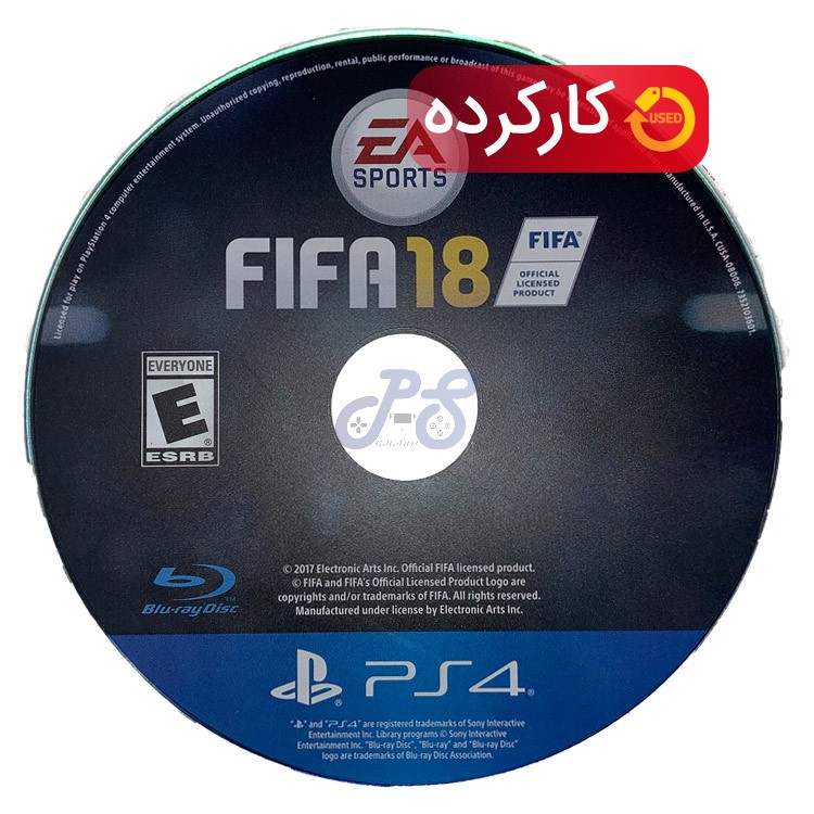 fifa 18 ps4 کارکرده بدون قاب