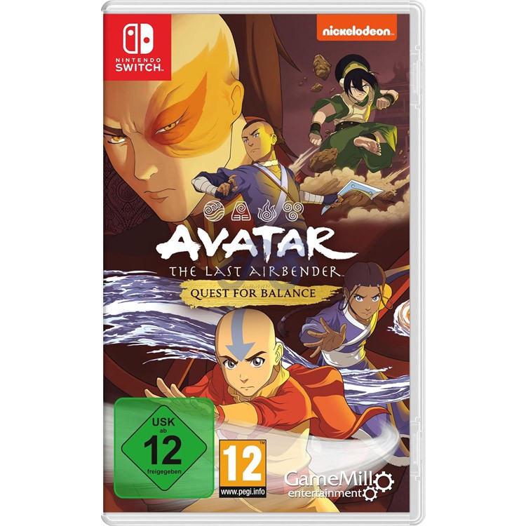 avatar the last airbender quest for balance nintendo switch کارکرده