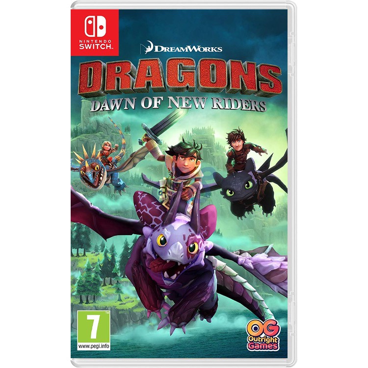 dragons dawn of new riders nintendo switch کارکرده