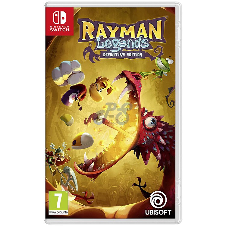 rayman legends definitive edition nintendo switch کارکرده