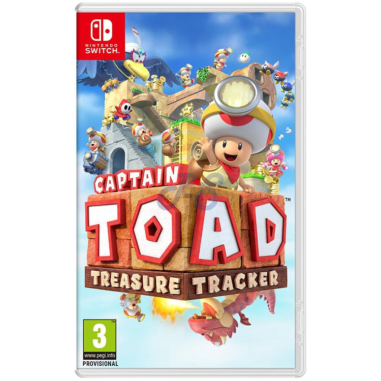 captain toad treasure tracker nintendo switch کارکرده