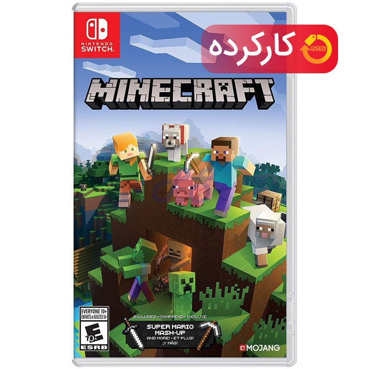minecraft nintendo switch کارکرده