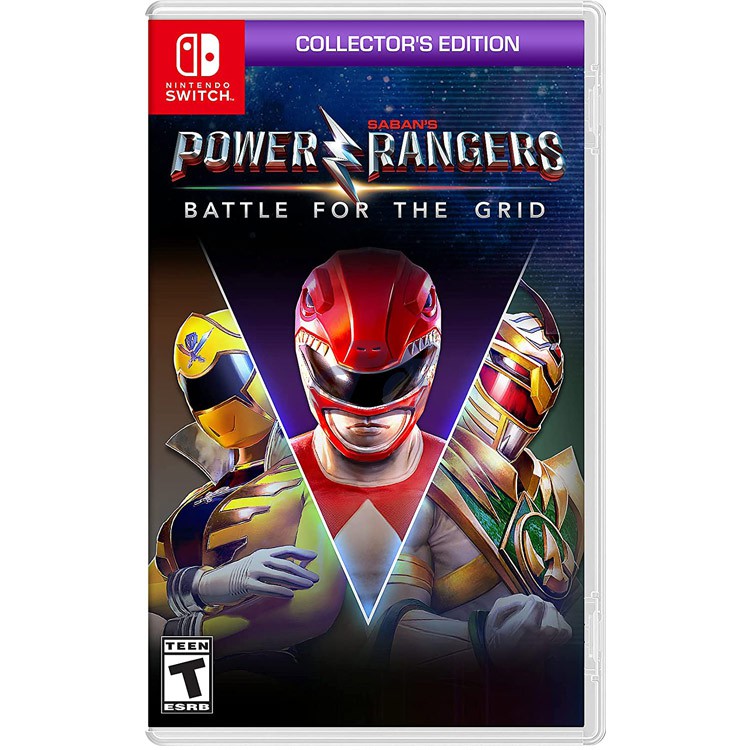 power rangers battle for the grid collectors edition nintendo switch کارکرده