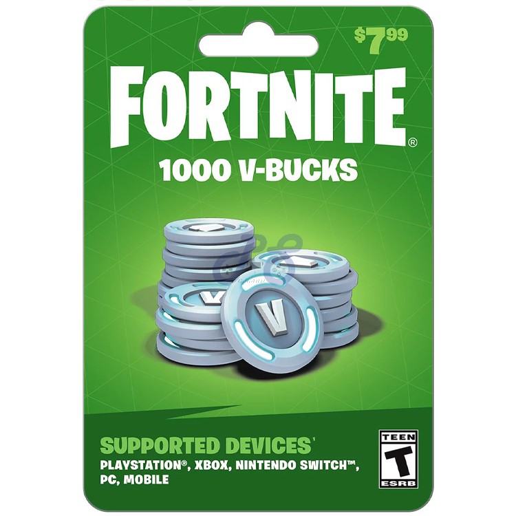fortnite 1000 vbucks us