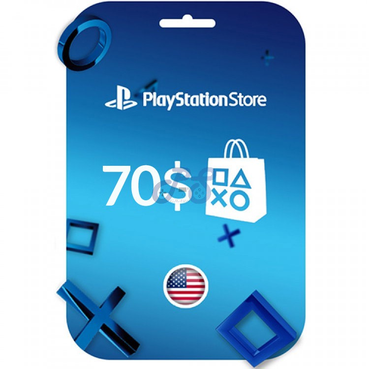 psn 70 gift card us دیجیتالی