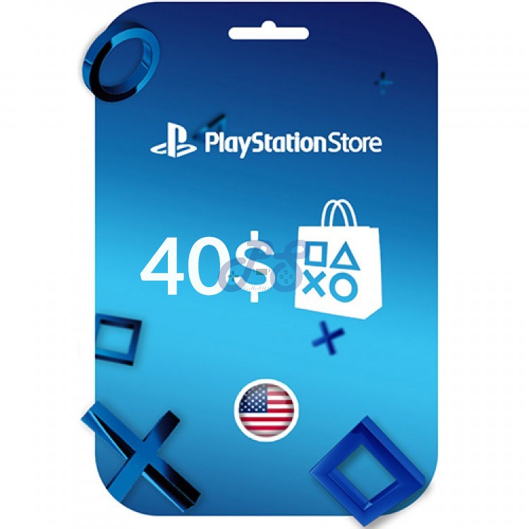 psn 40 gift card us دیجیتالی