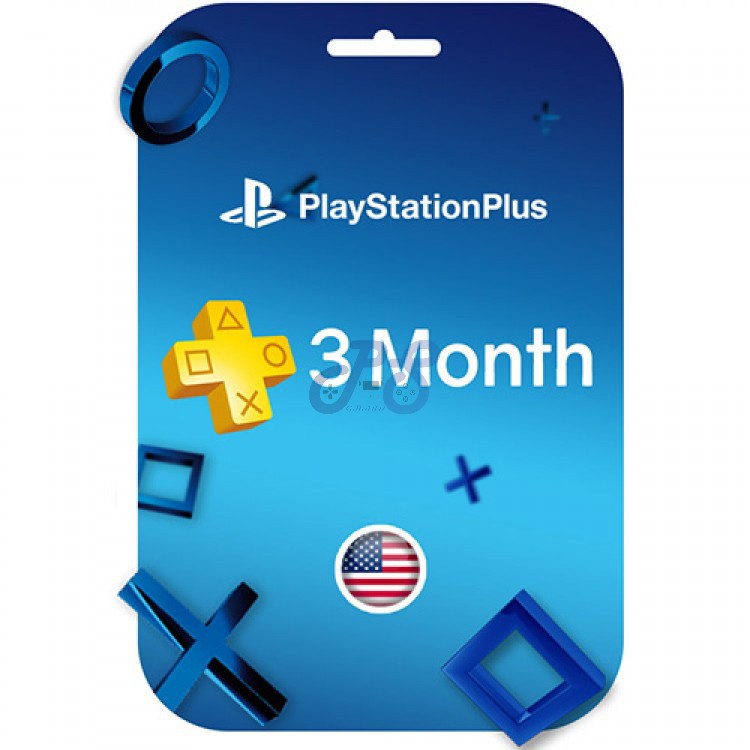 خرید اکانت Playstation Plus سه ماهه آمریکا پلی استیشن پلاس PS Plus