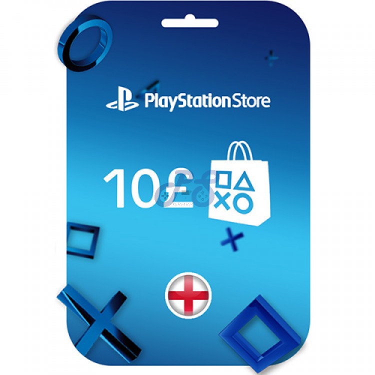 خرید گیفت کارت PSN انگلستان 10 پوندی Playstation Network Gift Card