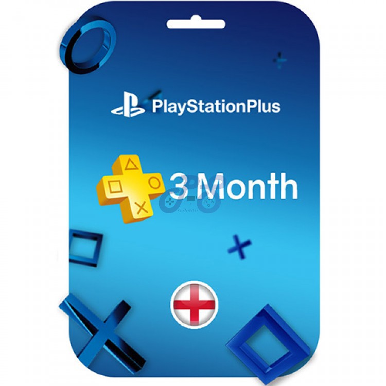 خرید اکانت Playstation Plus سه ماهه انگلستان پلی استیشن پلاس PS Plus