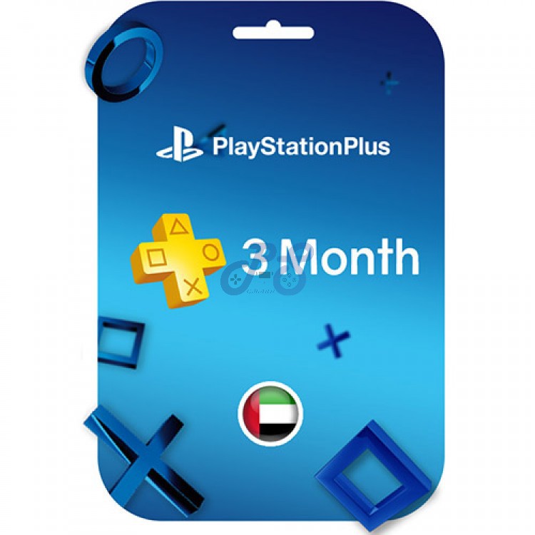 خرید اکانت Playstation Plus سه ماهه امارات پلی استیشن پلاس PS Plus