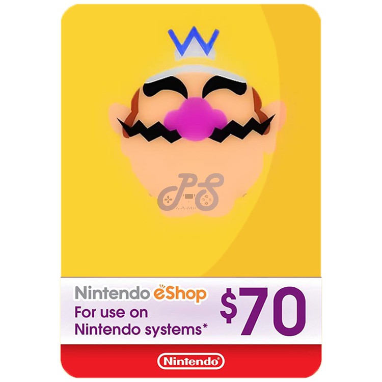 nintendo eshop 70 gift card دیجیتالی