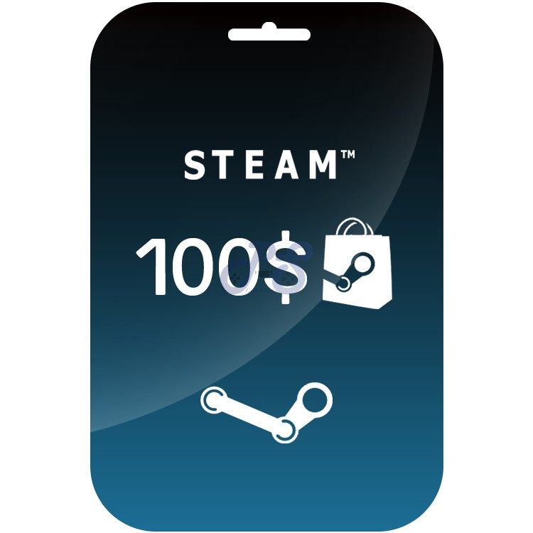 خرید کارت استیم 100 دلاری steam