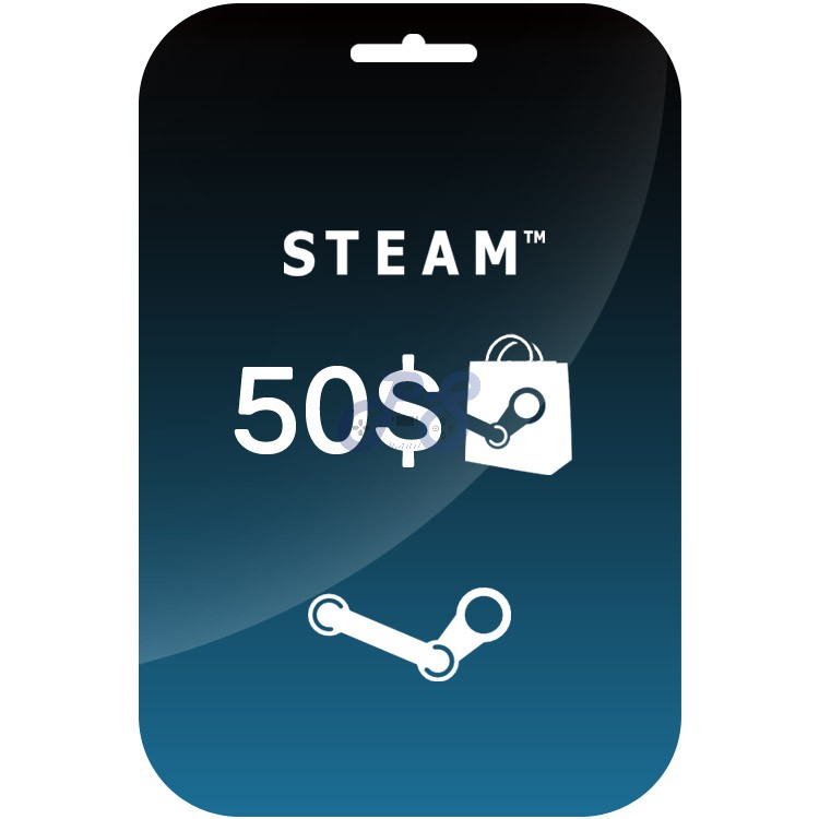 خرید کارت استیم 50 دلاری steam