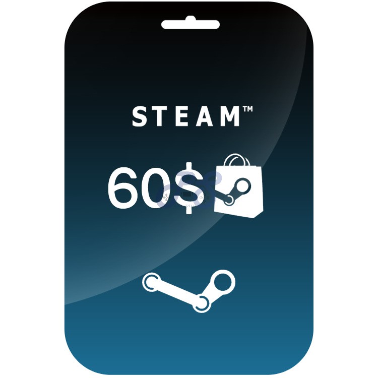 خرید کارت استیم 60 دلاری steam