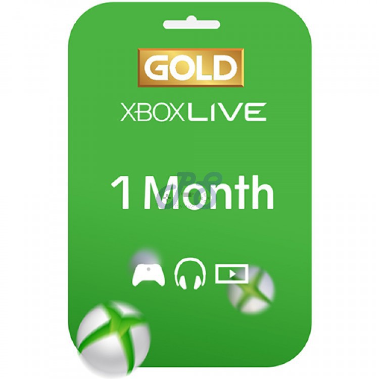 خرید اکانت گلد ایکس باکس لایو ۱ ماهه دیجیتالی xbox live gold 