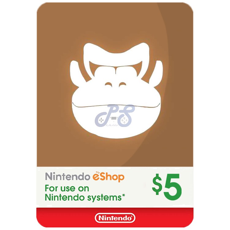 nintendo eshop 5 gift card دیجیتالی