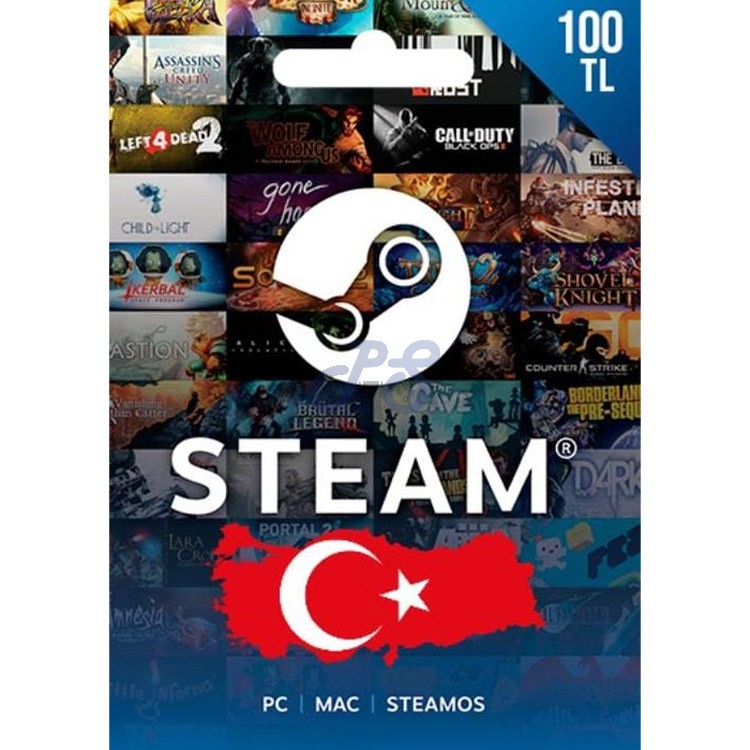 steam 100tl gift card turkey digital code