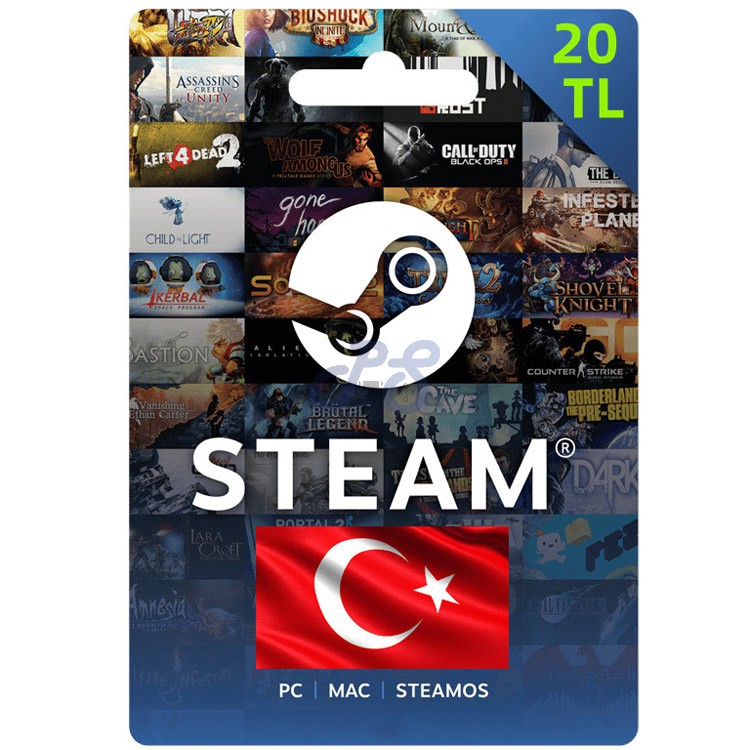 steam 20tl gift card turkey digital code