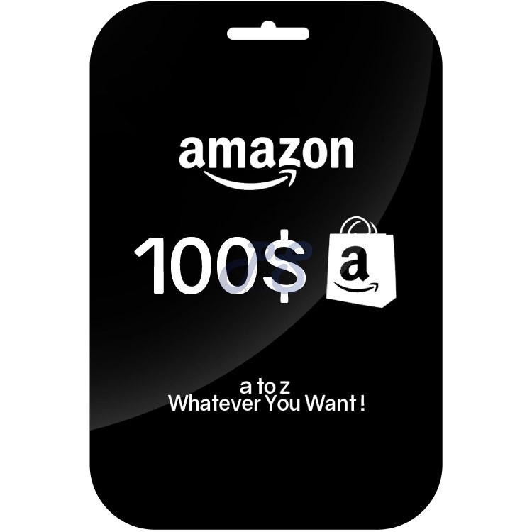 خرید گیفت کارت آمازون Amazon 100 دلاری
