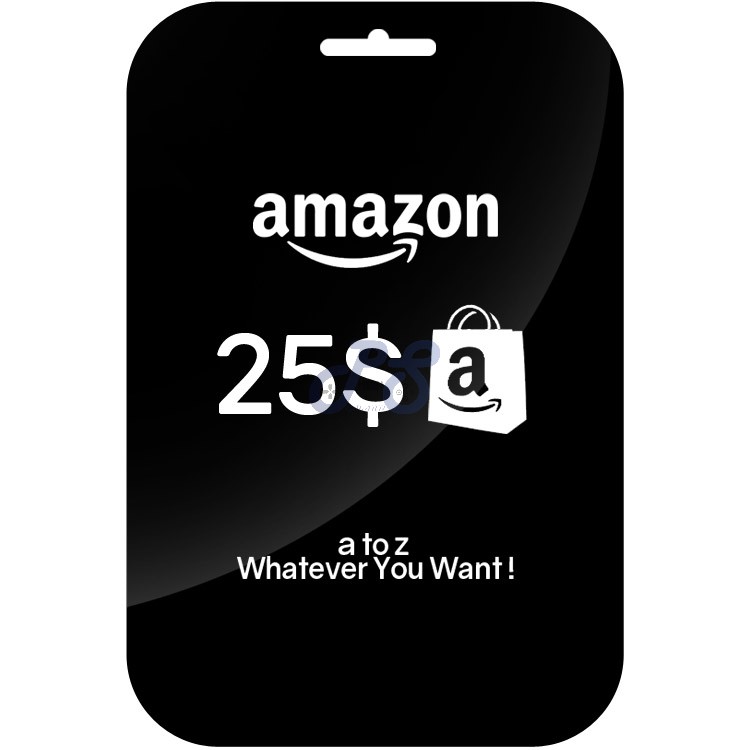 خرید گیفت کارت آمازون Amazon 25 دلاری