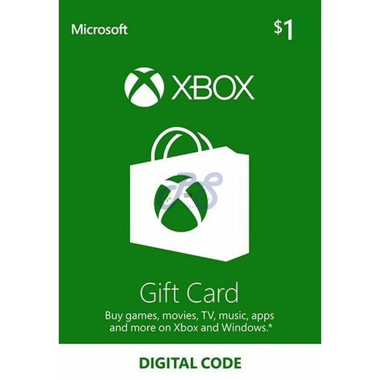 xbox 1 gift card us دیجیتالی
