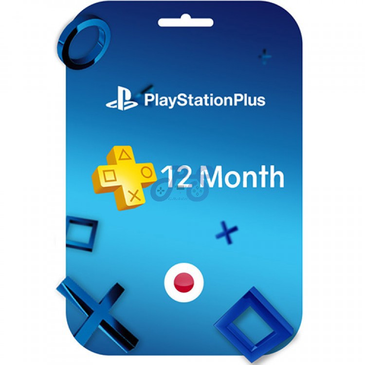 خرید اکانت Playstation Plus یک ساله ژاپن پلی استیشن پلاس PS Plus