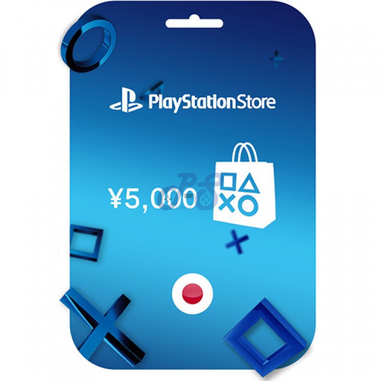 خرید گیفت کارت PSN ژاپن 5000 ین Playstation Network Gift Card