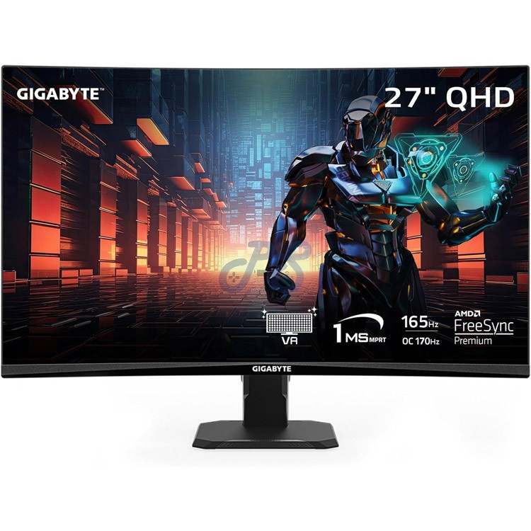 gigabyte gs27qc 2k curved gaming monitor