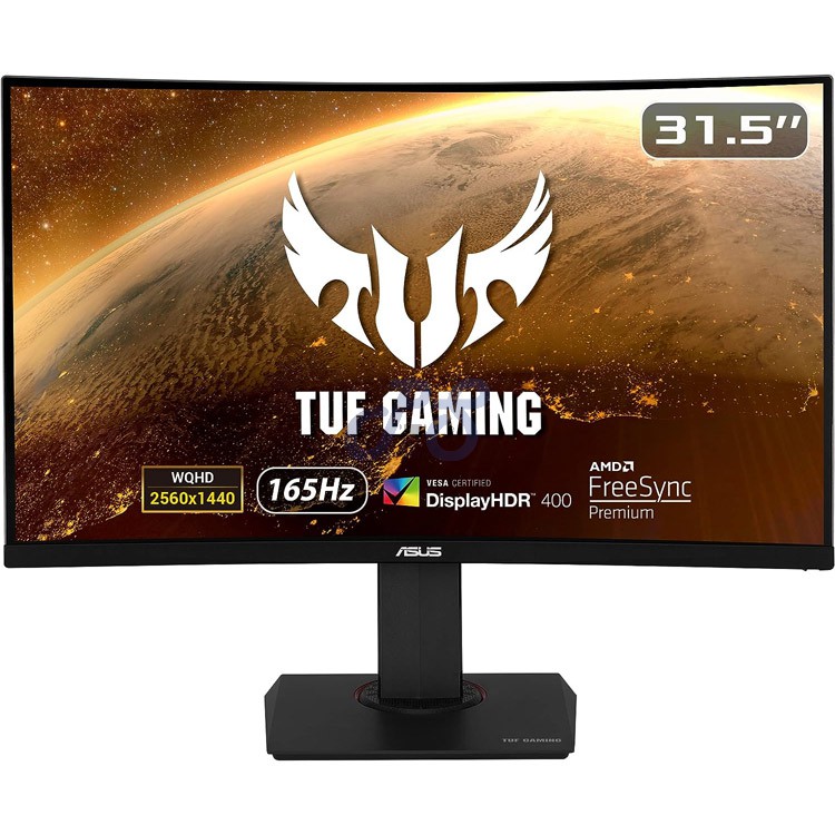 tuf vg32vqr qhd curved gaming monitor