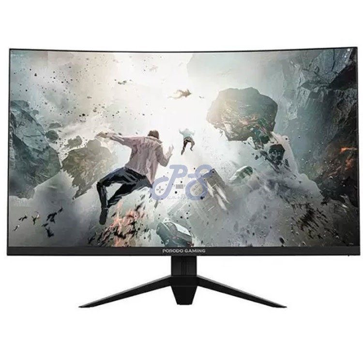 porodo pdx523bk qhd curved gaming monitor 32 inch