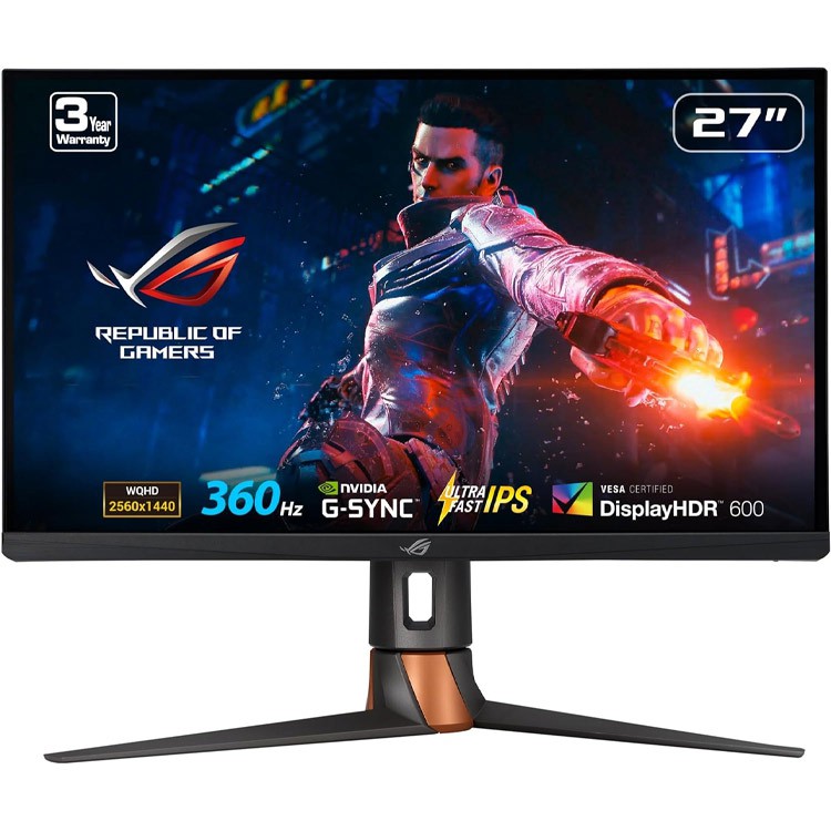 asus rog swift 360hz pg27aqn 2k gaming monitor
