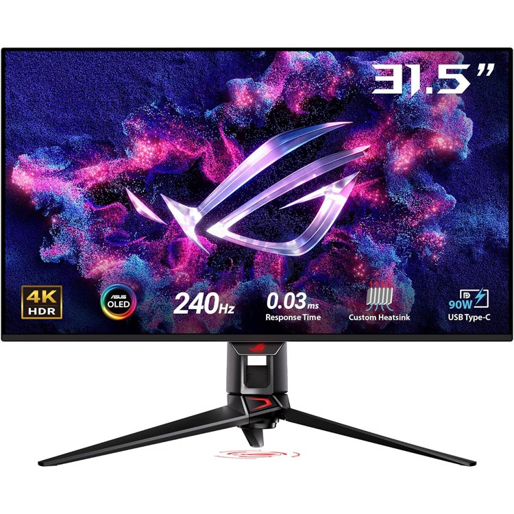 asus rog swift oled pg32ucdm 4k gaming monitor