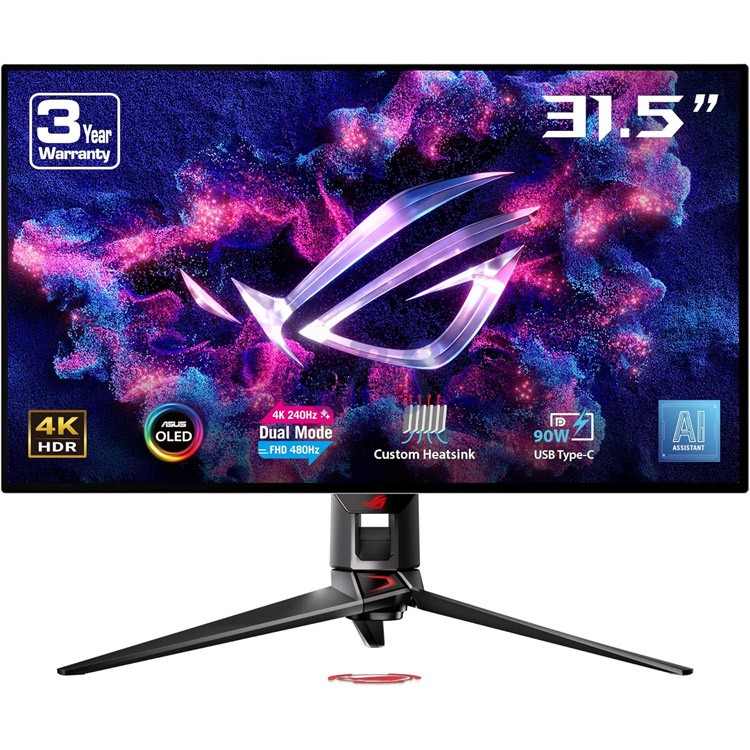 asus rog swift oled pg32ucdp 4k gaming monitor