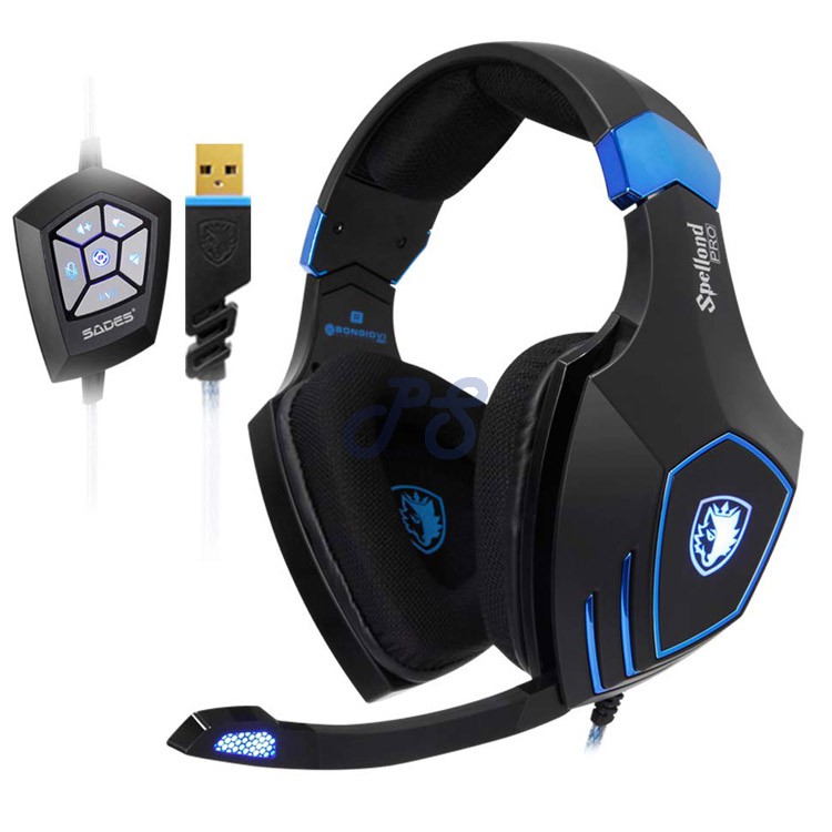 sades spellond pro gaming headset