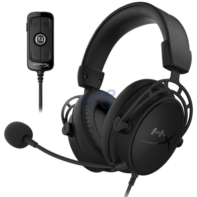 hyperx cloud alpha s gaming headset black
