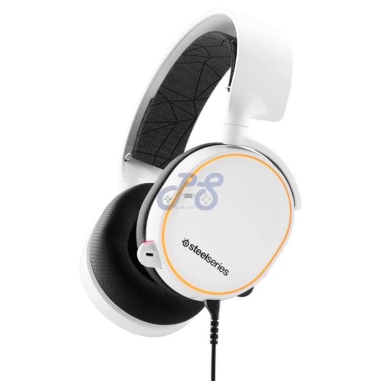 steelseries arctis 5 gaming headset 2019 edition for pc white