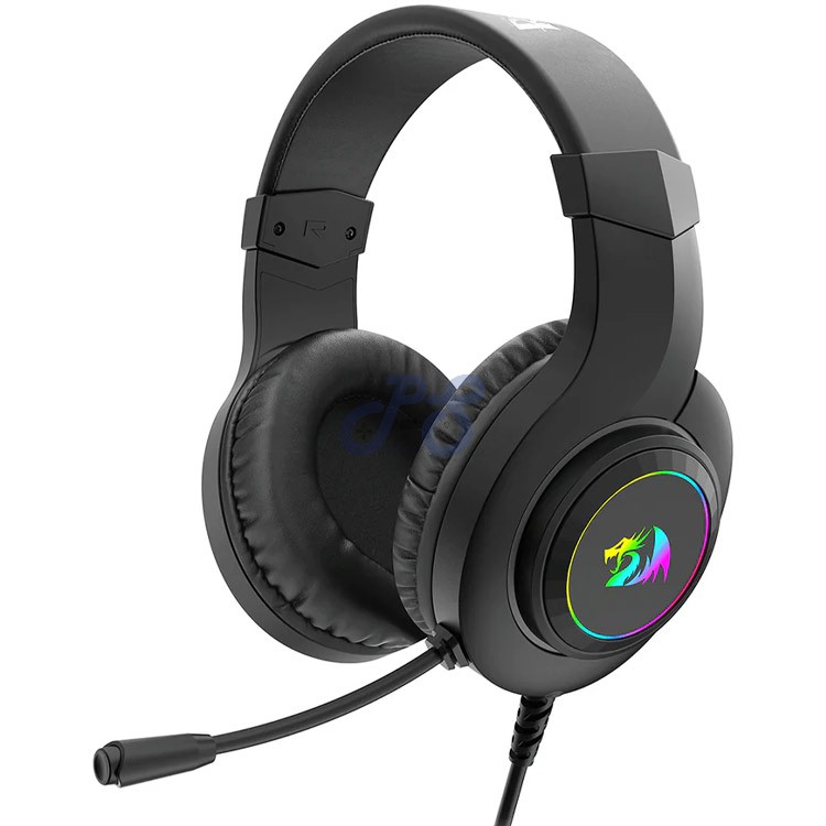 redragon hylas usb gaming headset black