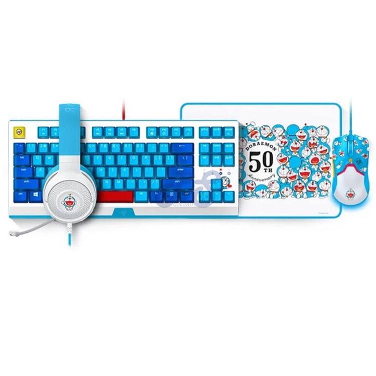 razer essential gaming bundle doraemon 50th anniversary limited edition