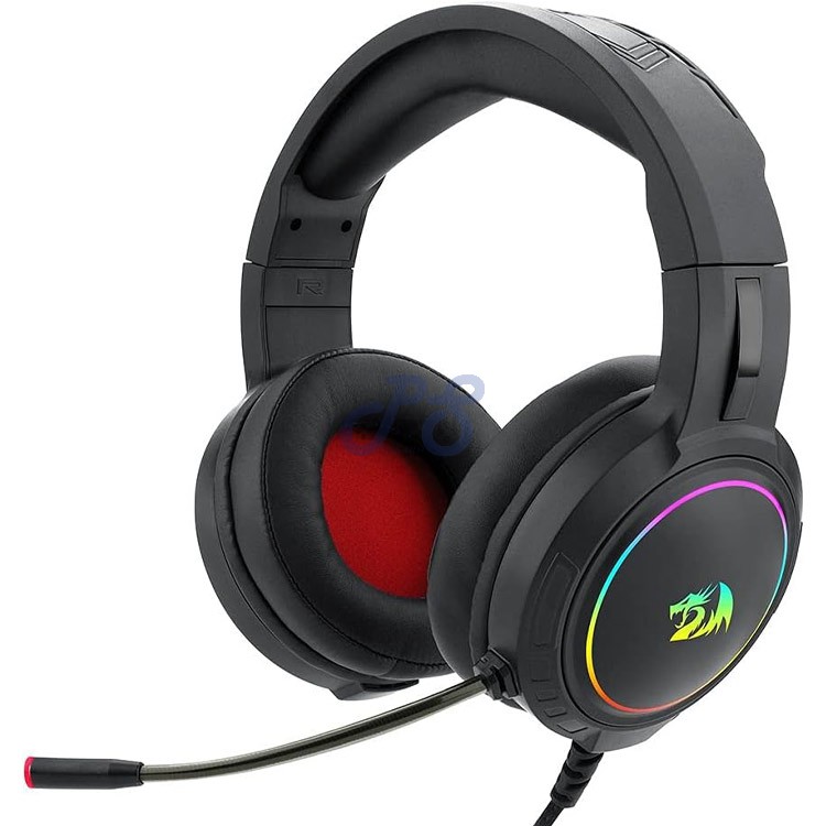 redragon mento gaming headset black