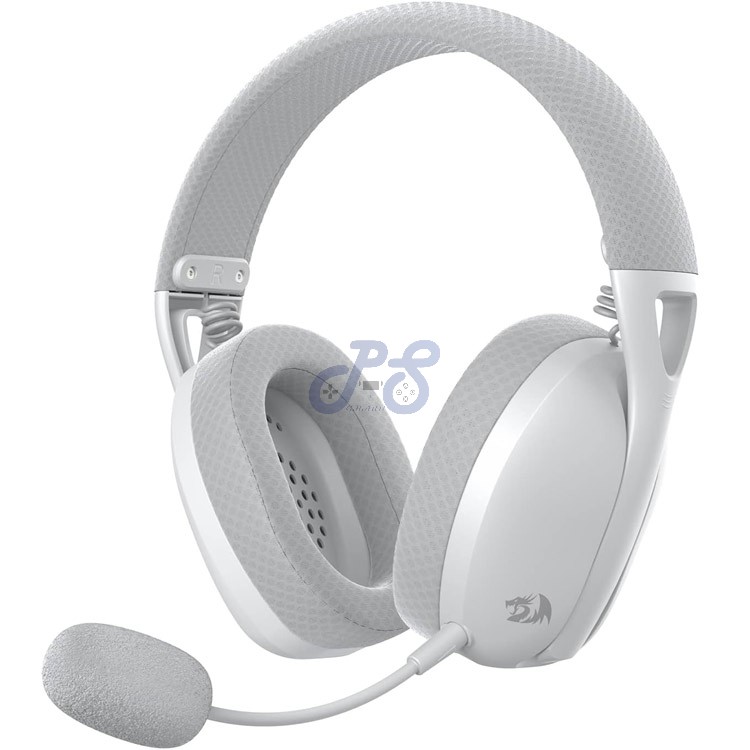 redragon ire wireless gaming headset white